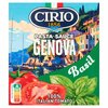 Cirio Genovese Basilicumsaus  Italiaanse Smaak met Verse Basilicum 343ml
