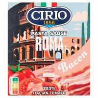 Cirio Roma Pastasaus met Spek  Authentieke Italiaanse Smaak 345ml